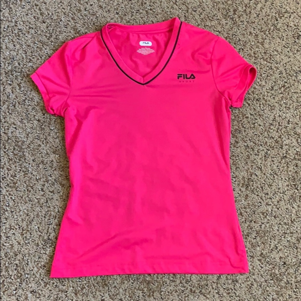 Pink FILA Shirt Size S